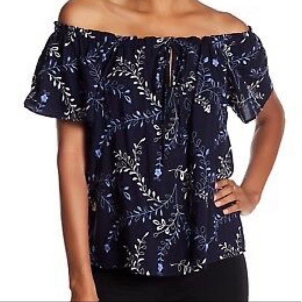 Parker off the shoulder top